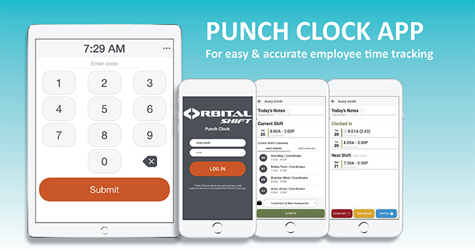 Improve labor productivity with the employee punch clock app