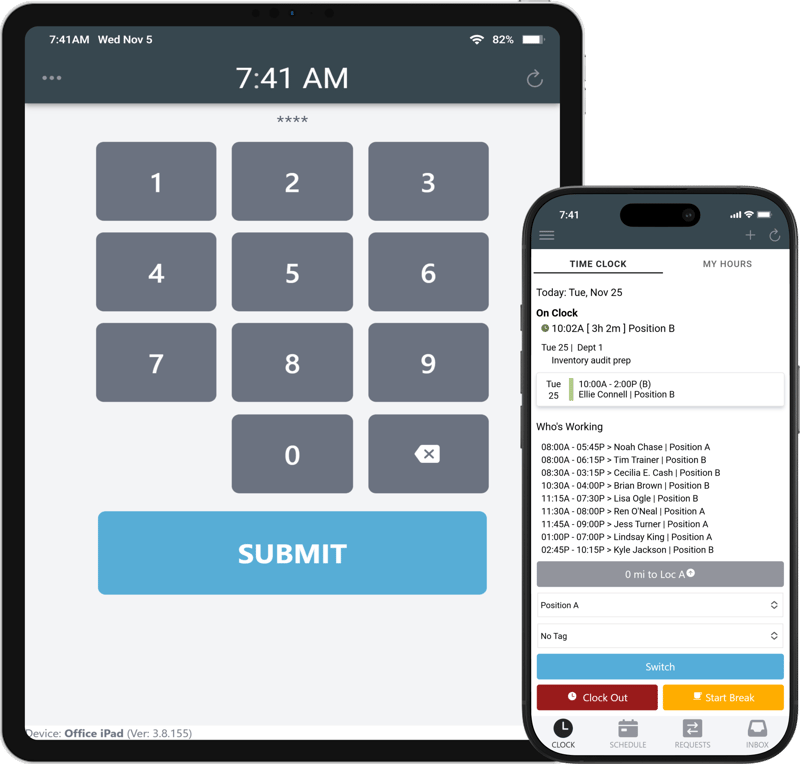 Free Employee Time Clock Apps