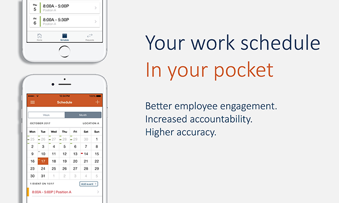 work schedule app