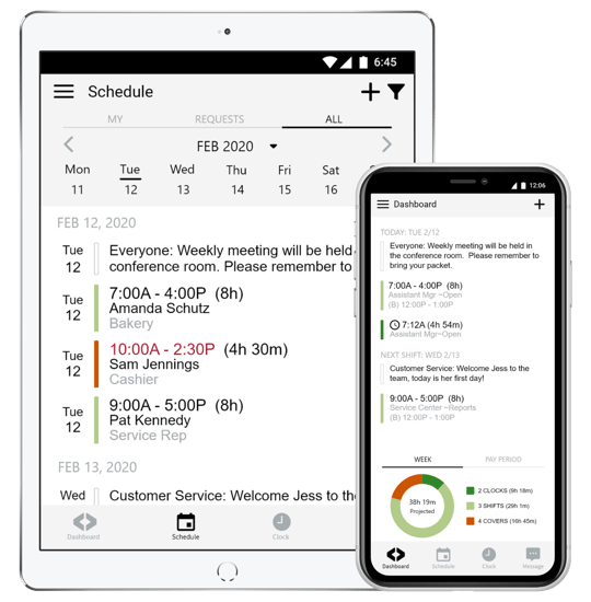 Web and mobile workforce management software Web and mobile workforce management software