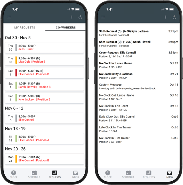 Team Messaging and Notifications provide Enhanced Staff Communication