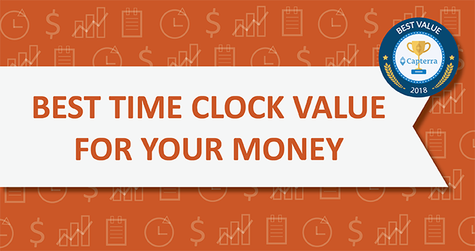 Orbital Shift wins 'Best Value for Money' award in Capterra's Time Clock Software category