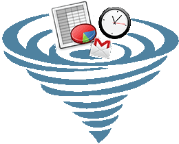 Tornado of staff schedules, labor reports, time clock, and emails.