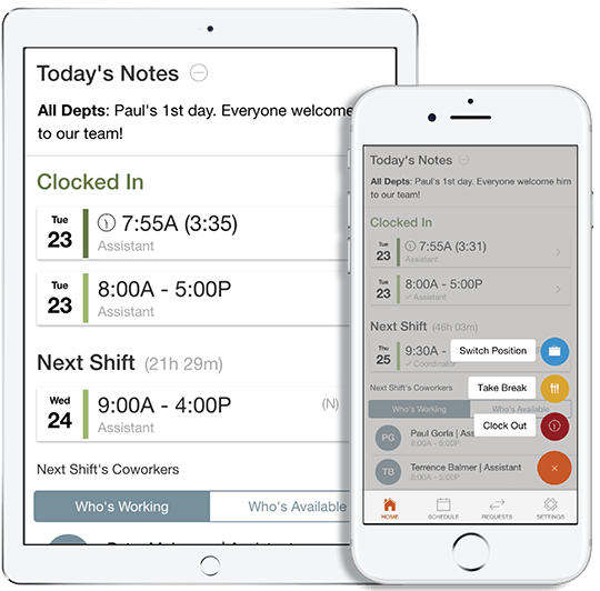 Online Employee Scheduling Time Clock Software
